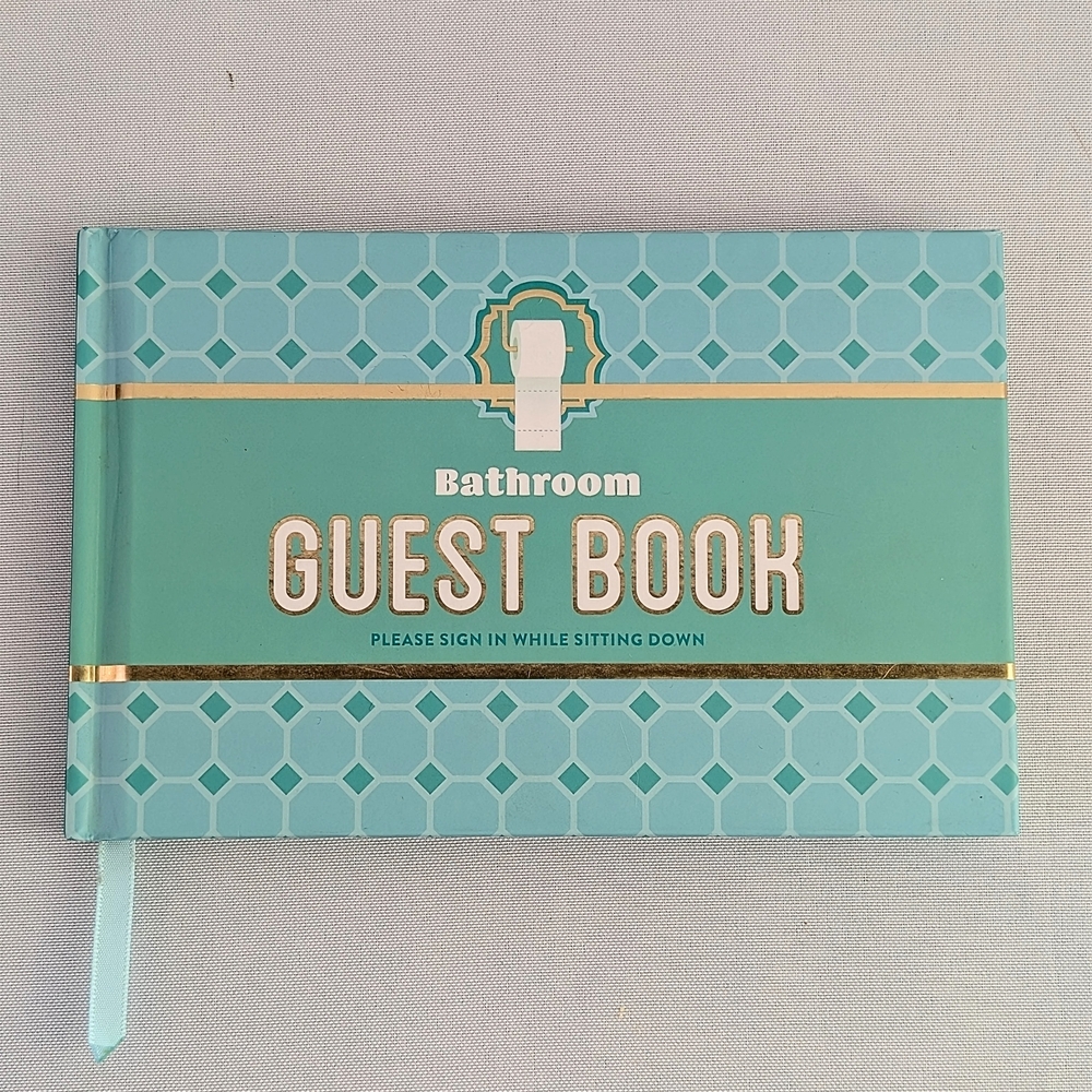 Bathroom Guest Book